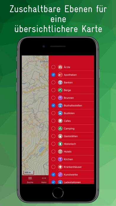 El Hierro Offline Karte App-Screenshot