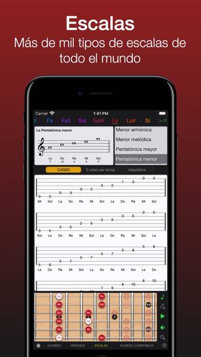 Guitar Gravitas: Total ed. Schermata dell'app #4
