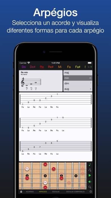 Guitar Gravitas: Total ed. Captura de pantalla de la aplicación #5