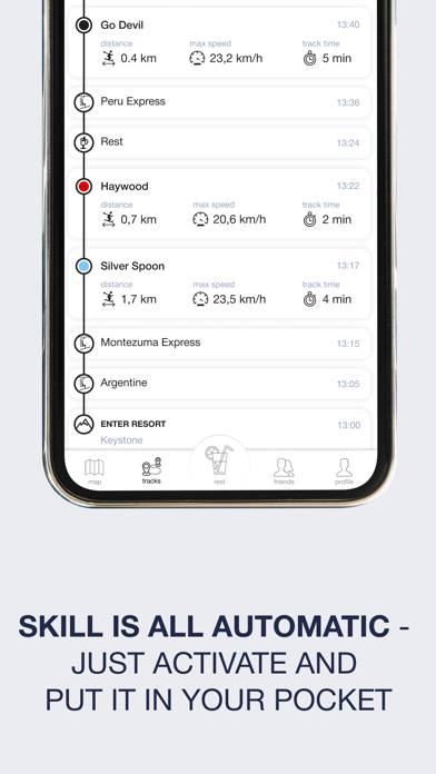 Skill: Ski & MTB Tracker App screenshot #4