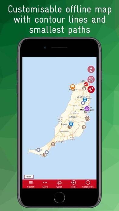 Fuerteventura Offline Map App screenshot #1