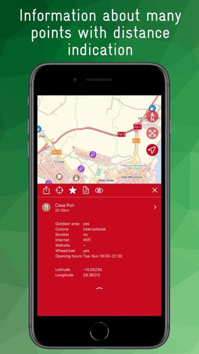 Fuerteventura Offline Map App-Screenshot #2