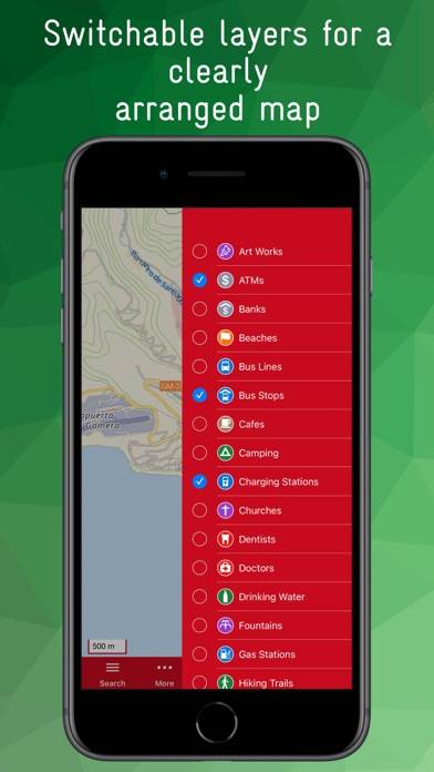 La Gomera Offline Map App screenshot #3