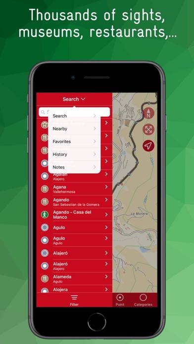 La Gomera Offline Map App-Screenshot #4