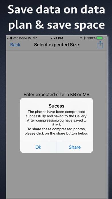 Photo Size Compressor App screenshot #4