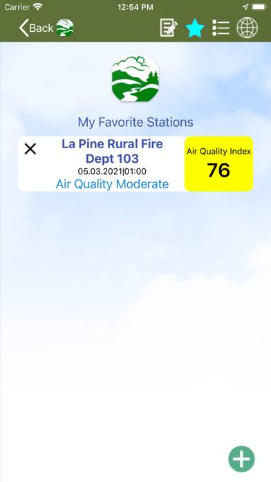 OregonAir App screenshot