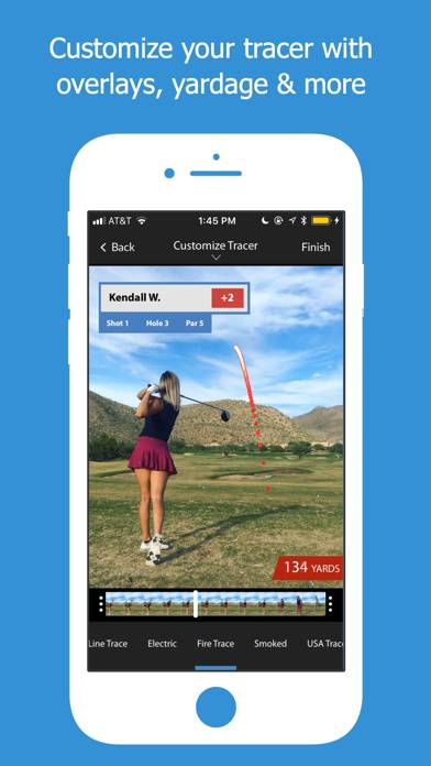 The Golf Tracer Capture d'écran de l'application #2