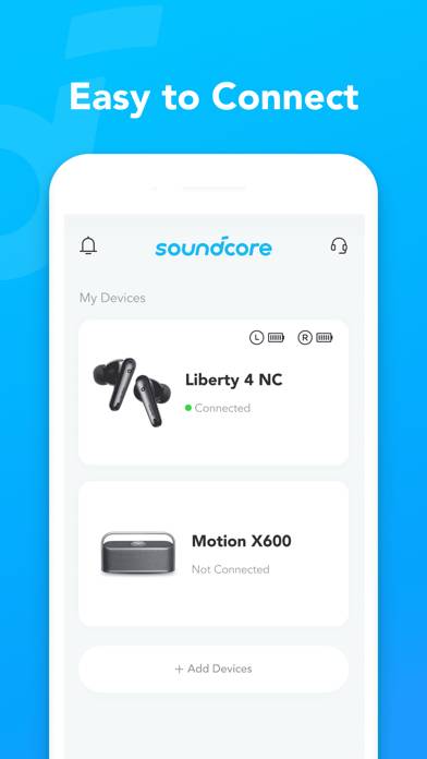 Soundcore Captura de pantalla de la aplicación #3