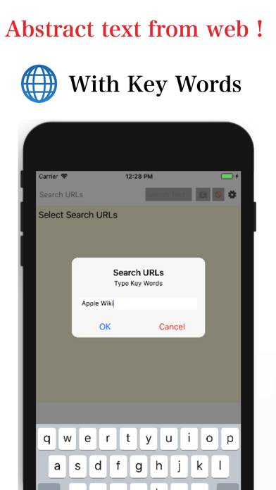 Search Web Text on URL Browser Schermata dell'app #3