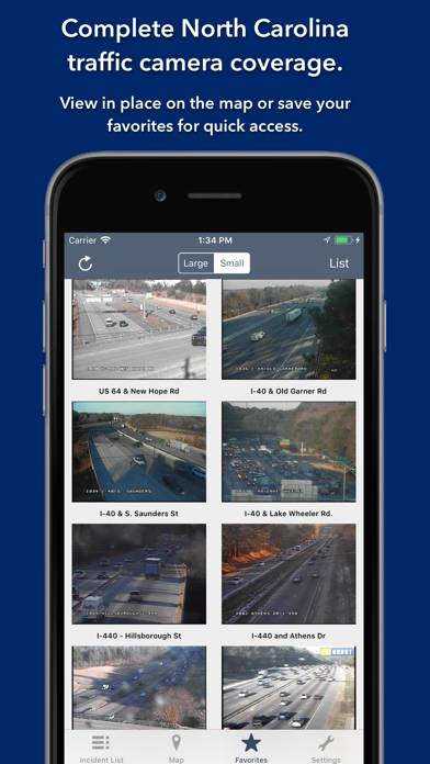 North Carolina Roads Traffic App screenshot #4