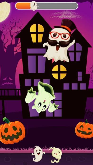 Funny Ghosts! Games for kids Скриншот приложения #2