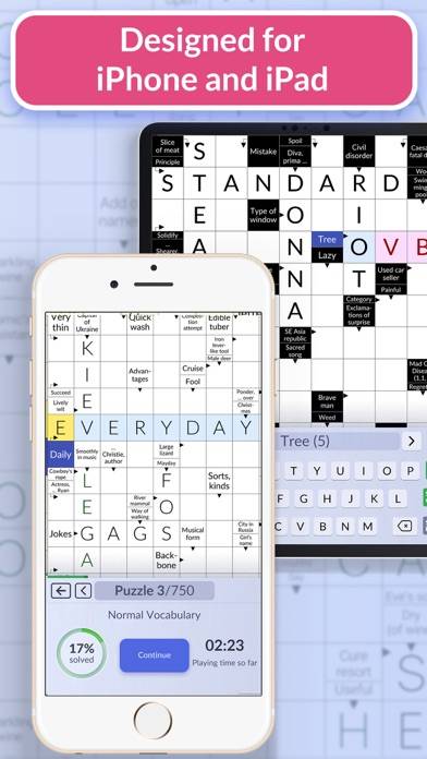 Pure Crosswords: Daily Puzzles App-Screenshot #5