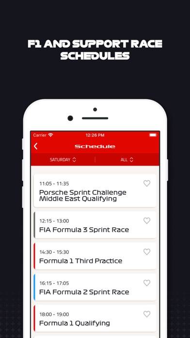 F1 Race Guide Captura de pantalla de la aplicación #5