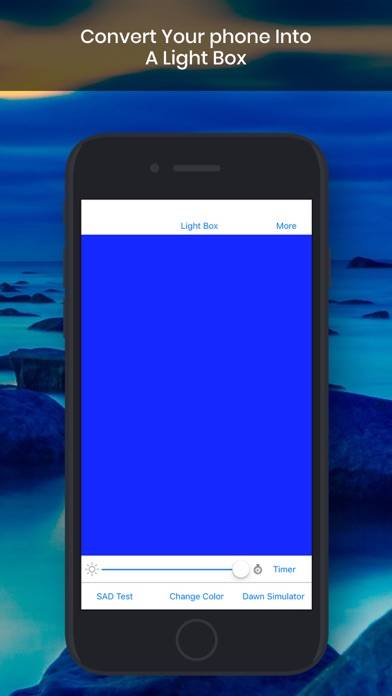 SAD Light Box for Winter Blues App screenshot