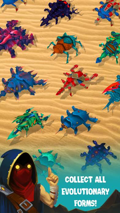 Spore Monsters.io Pitfall Crab App screenshot #1