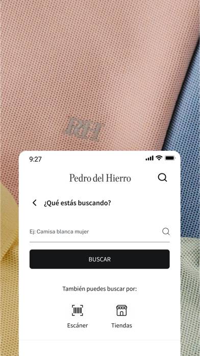 Pedro del Hierro Captura de pantalla de la aplicación