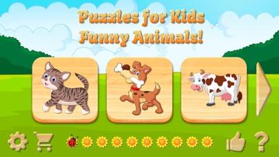 Puzzles for Kids・Funny Animals App screenshot #1