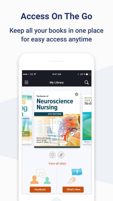 ClinicalKey Student Bookshelf Capture d'écran de l'application #3