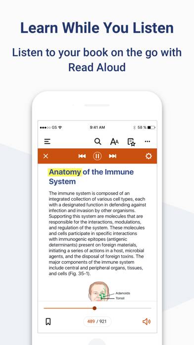 ClinicalKey Student Bookshelf Capture d'écran de l'application #6