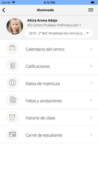 Pincel Alumnado y Familias App screenshot #6