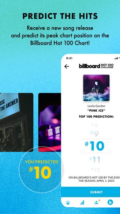 Billboard Hot 100 Challenge App screenshot #2