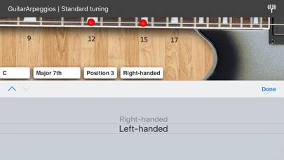 Guitar Arpeggios Pro Capture d'écran de l'application #5