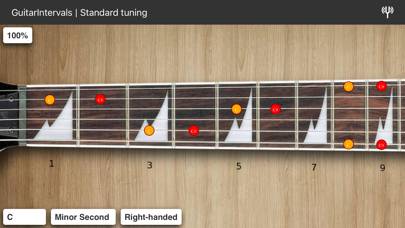 Guitar Intervals Pro App screenshot #1
