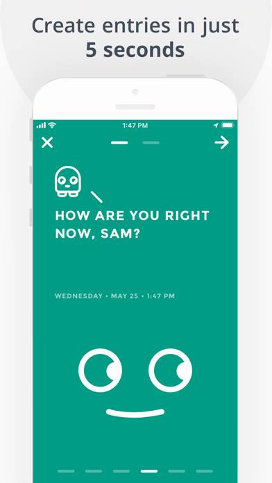Emotion Tracker: Moodistory Schermata dell'app #5