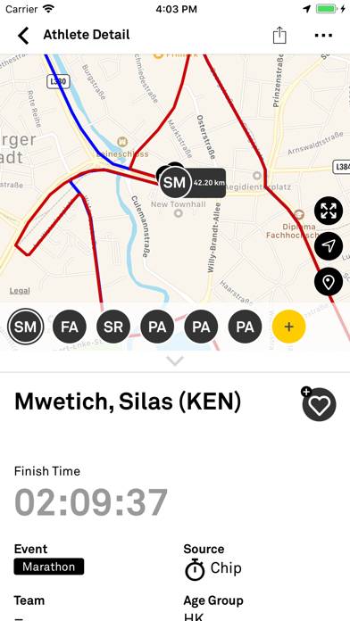 Mika:timing events App screenshot #4