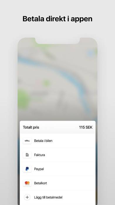 Uppsala Taxi 100 000 App skärmdump
