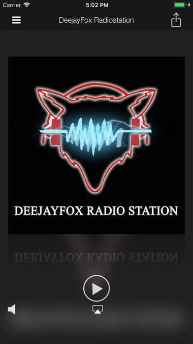 DeejayFox Radiostation Schermata dell'app #1