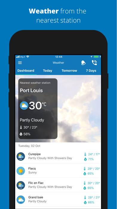 My.t weather App-Screenshot #2