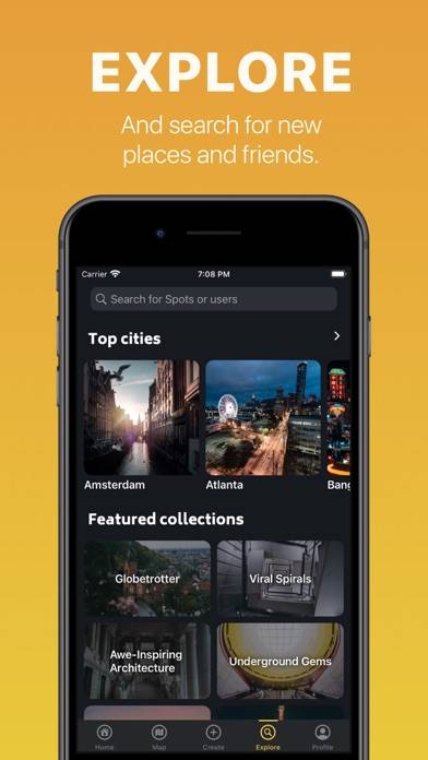 Spots: Discover Amazing Places App screenshot