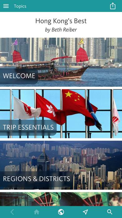 Hong Kong's Best Travel Guide Captura de pantalla de la aplicación #1