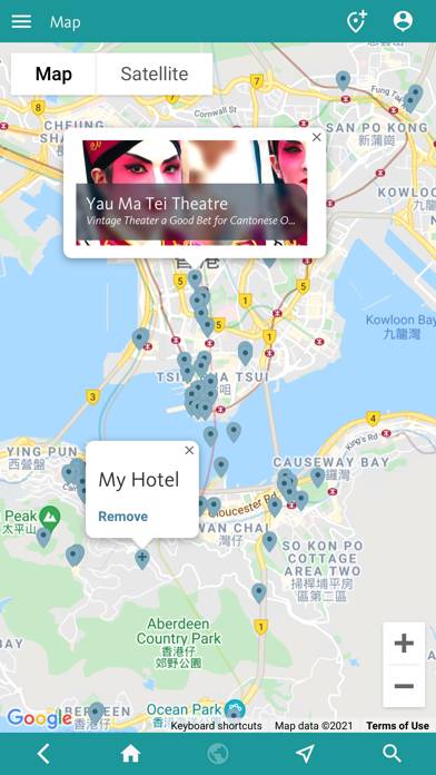 Hong Kong's Best Travel Guide Captura de pantalla de la aplicación #3