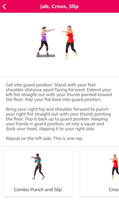 Cardio Kickboxing Workout Captura de pantalla de la aplicación #3