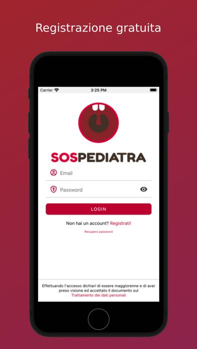 SosPediatra Schermata dell'app #1