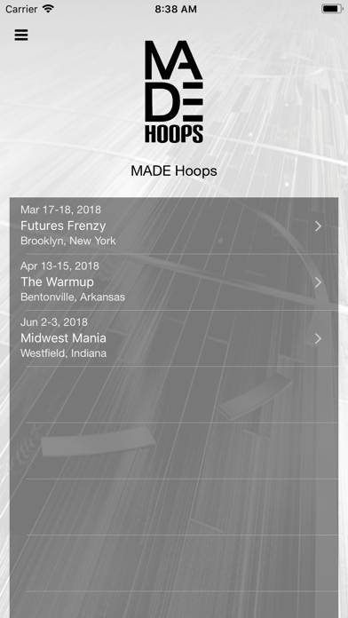 MADE Hoops App screenshot #1