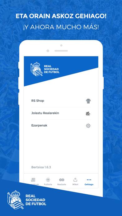 Realzale Captura de pantalla de la aplicación