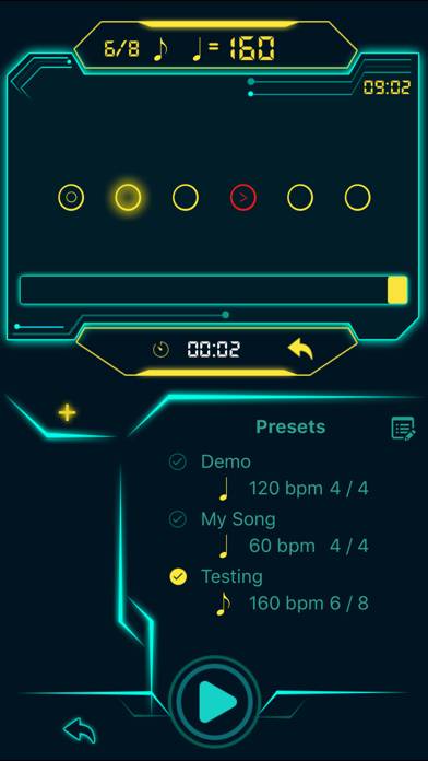 TempoHero Pro Metronome App-Screenshot #3
