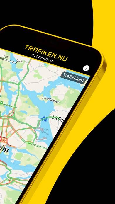 Trafiken.nu i Stockholm App skärmdump #2