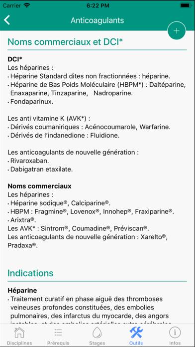 Total Stages infirmiers Capture d'écran de l'application