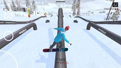 just ski and snowboard - gameplay ios iphone / ipad par kickmygeek