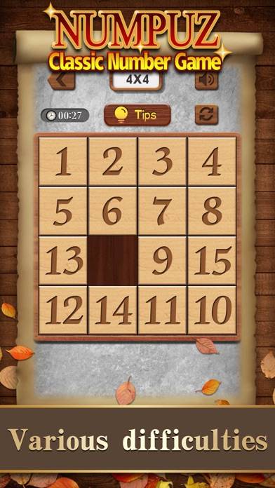 Numpuz: Number Puzzle Games Captura de pantalla de la aplicación #1