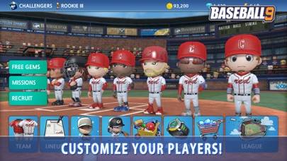 Baseball 9 App preview #4