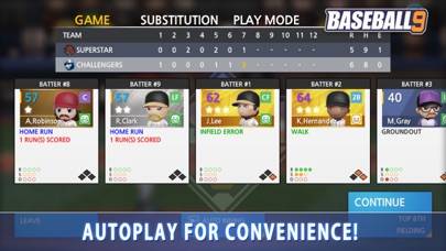 Baseball 9 App preview #5