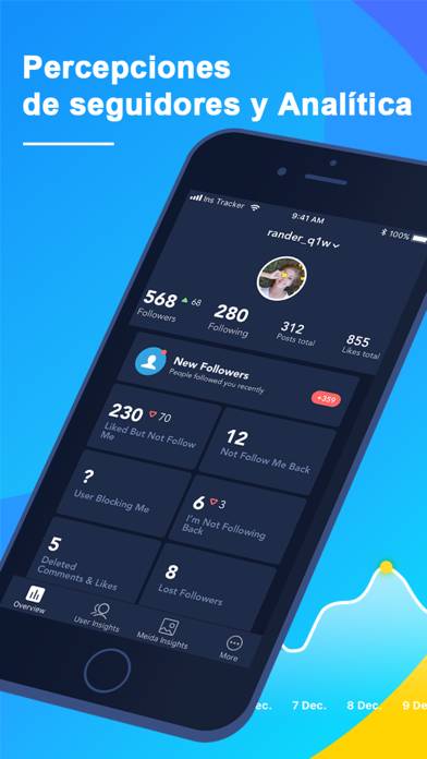Ins Tracker Followers Insights App-Screenshot #1
