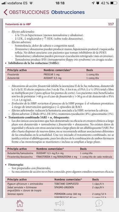 Urología Práctica 4ª edición Captura de pantalla de la aplicación #4