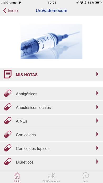 Urología Práctica 4ª edición Captura de pantalla de la aplicación #5