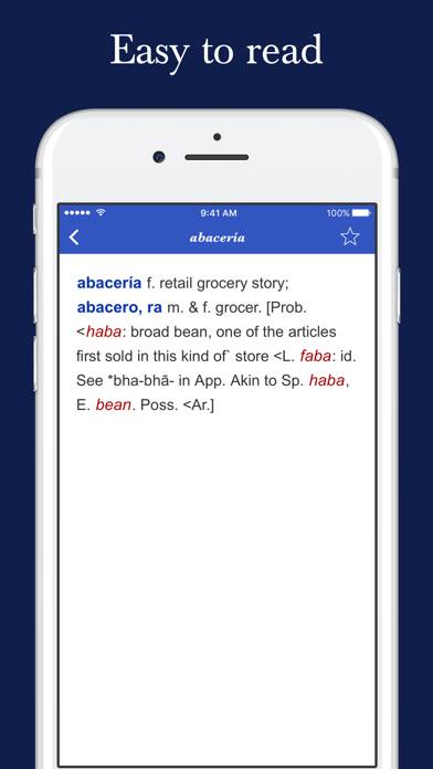 Spanish Etymology Dictionary Captura de pantalla de la aplicación #3